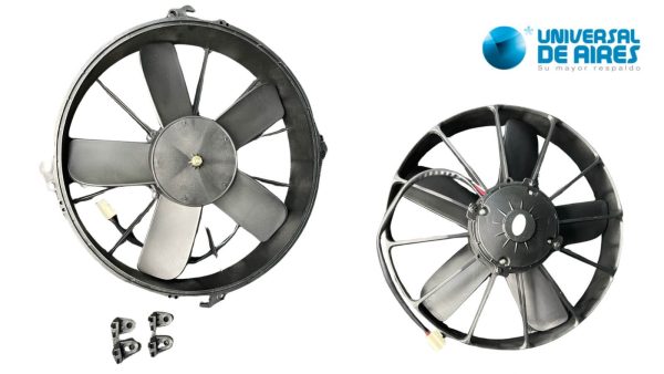 ELECTRO PARA BUS 5 ASPAS SOPLAR 12" 24V 160W I