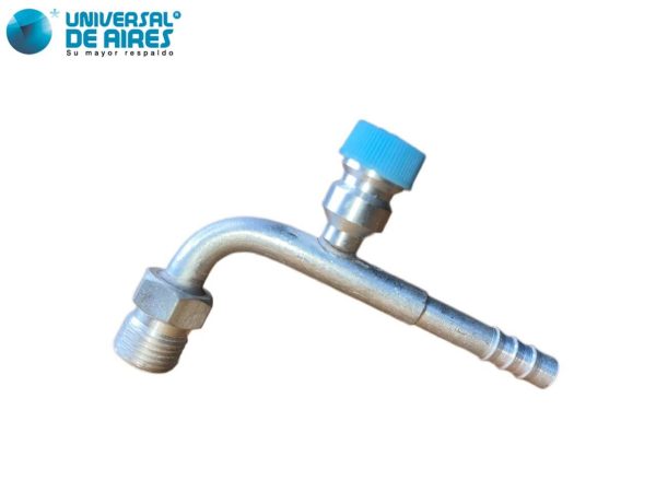 FITTING CONECTOR C/CARGADOR #6 a 90