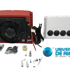 KIT DE ENFRIAMIENTO PARA RETRO-CAMION 12V ROJO