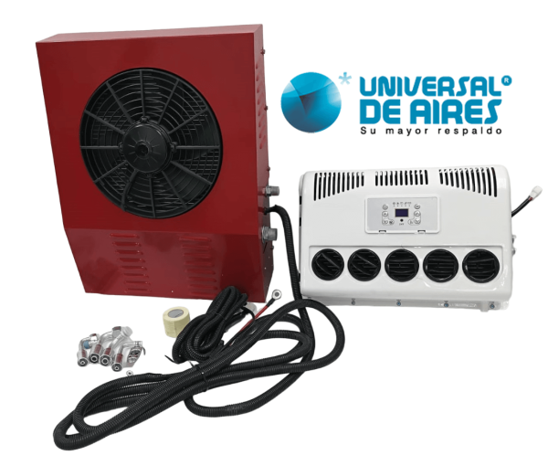 KIT DE ENFRIAMIENTO PARA RETRO-CAMION 24V ROJO