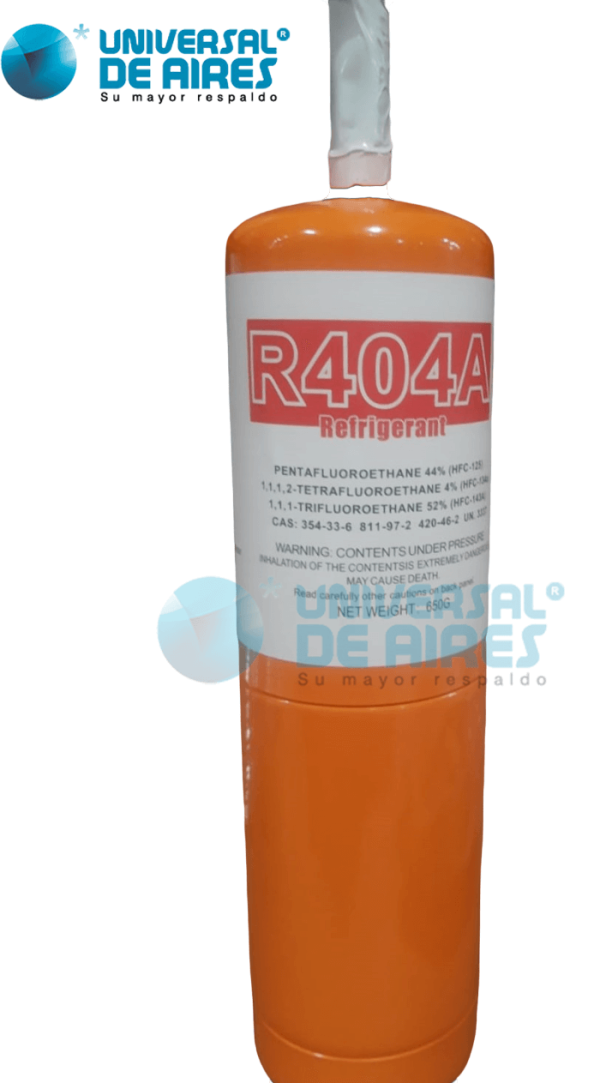 REFRIGERANTE R404A X650GR C/VALVULA- REFRIGERANT